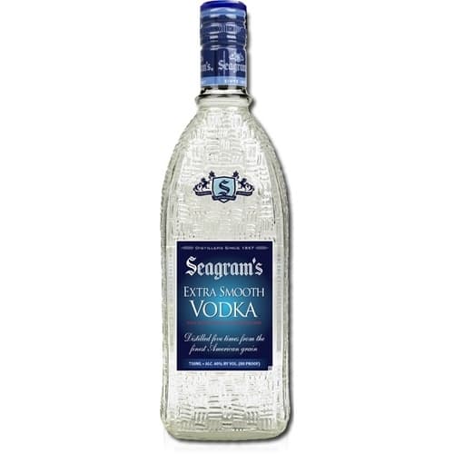 Seagrams Vodka • Plastic Bottle