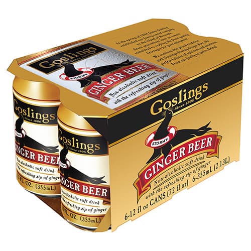 Gosling Ginger Beer 12 oz Cans