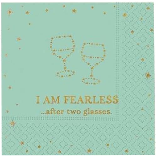 Design Design Napkins • Fearless After Two Glasses