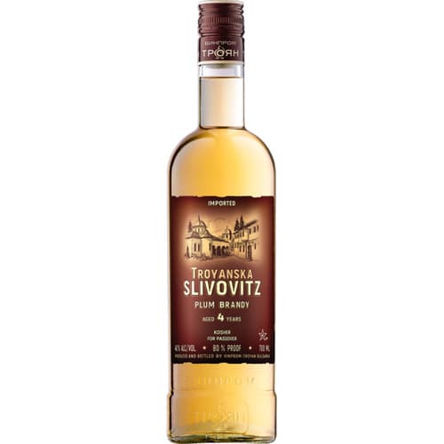 Troyanska Slivovitz • 4yr Kosher Bulgarian Brandy