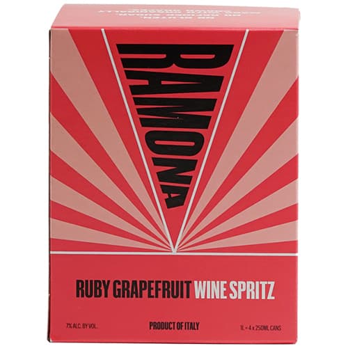 Ramona Grapefruit Spritzer Canned Wine 4pk