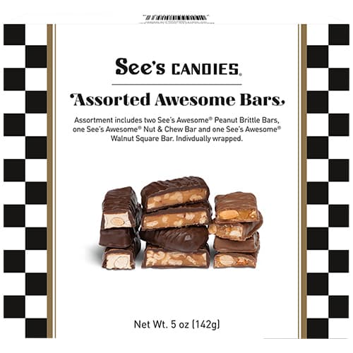 See's Candies • Assorted Awesome Bars