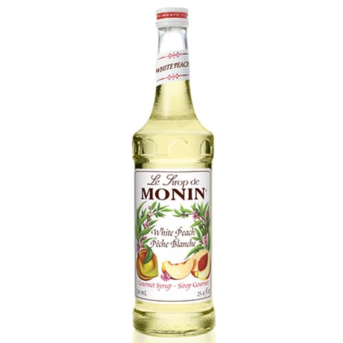 Monin White Peach Syrup