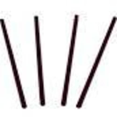 Sip Stix 5" Black 1000ct / Box