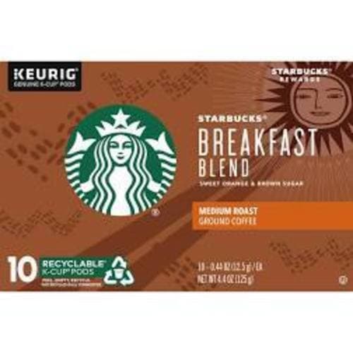 Starbucks Coffee K-cup • Breakfast Blend