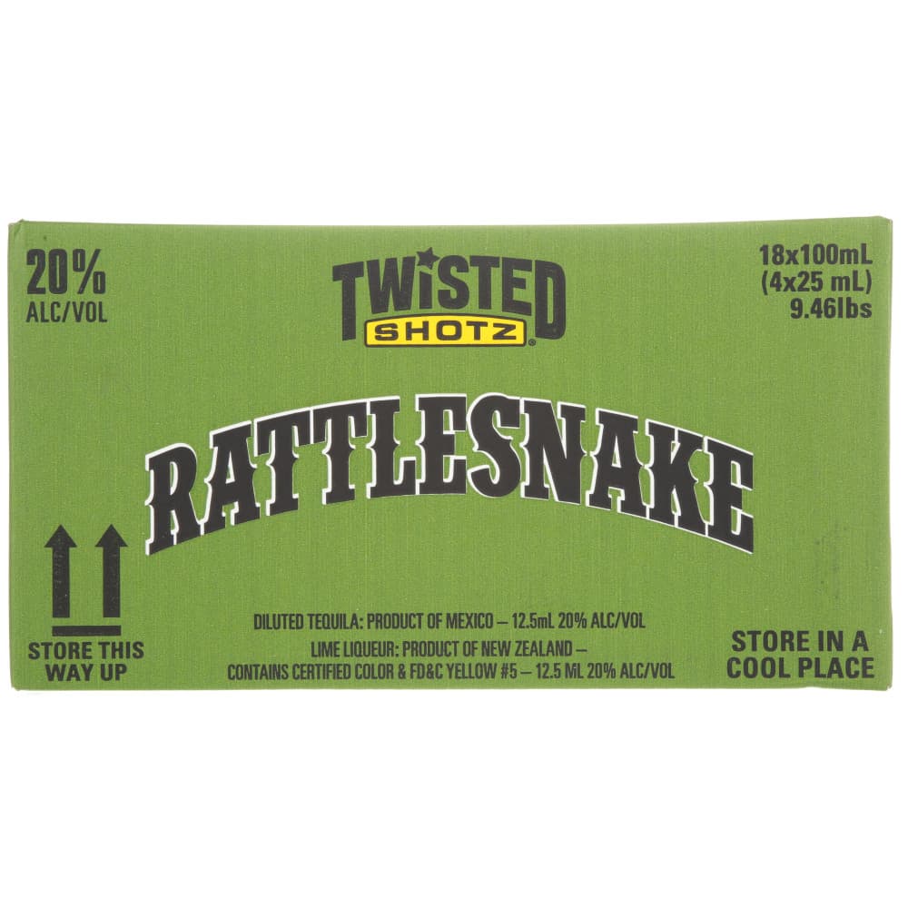 Twisted Shotz • Rattlesnake 4pk-25ml