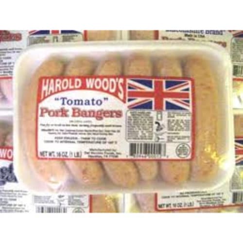 Harold Woods Bangers • Tomato Pork