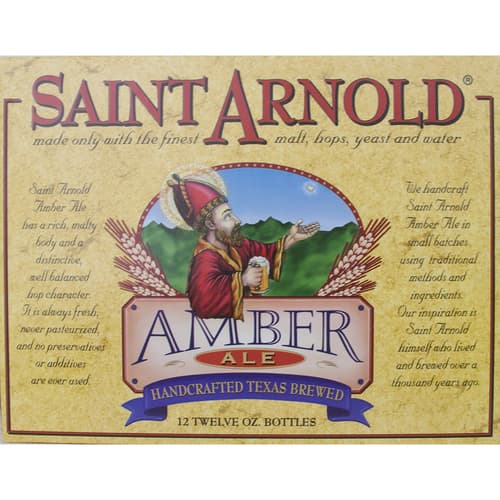 Saint Arnold Amber • 12pk Bottles