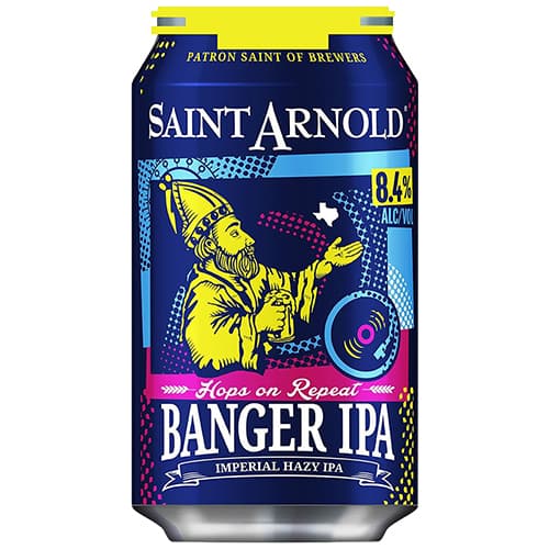 Saint Arnold Banger Imperial Hazy IPA • Cans
