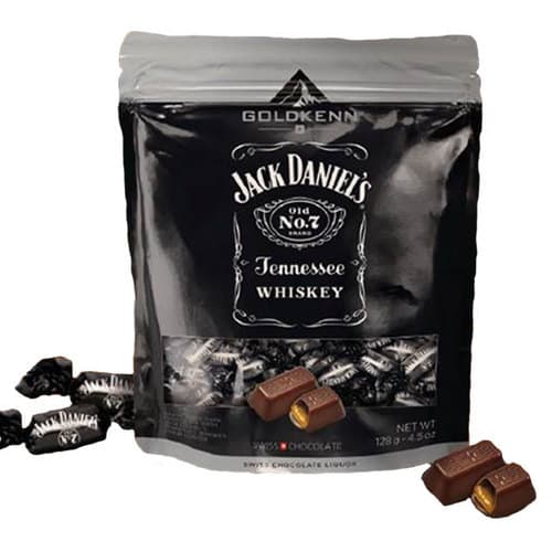 Goldkenn Liquuer Filled Chocolate Bites • Jack Daniels