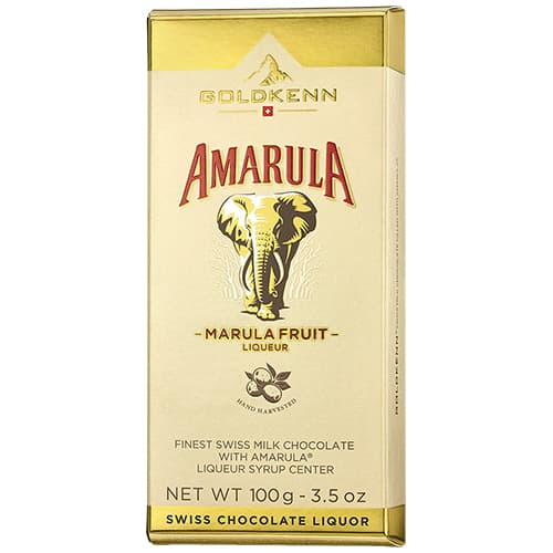 Goldkenn Milk Chocolate Amarula Liqueur Candy Bar