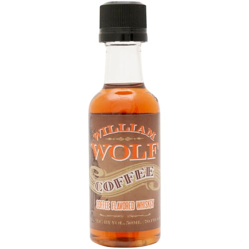 William Wolf Whiskey • Coffee 50ml (Each)