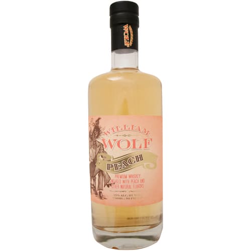 William Wolf Whiskey • Peach 6 / Case