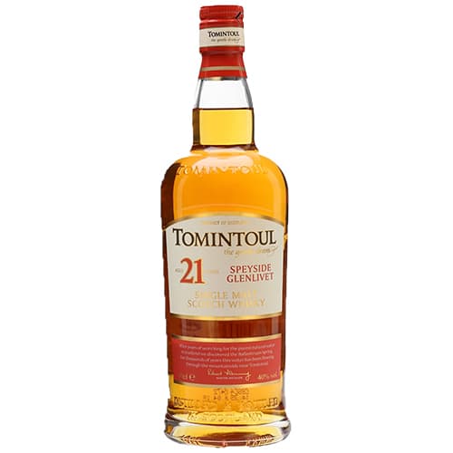Tomintoul Malt • 21yr 4 / Case
