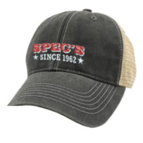Specs Hat • Since 1962 Red & White On Black