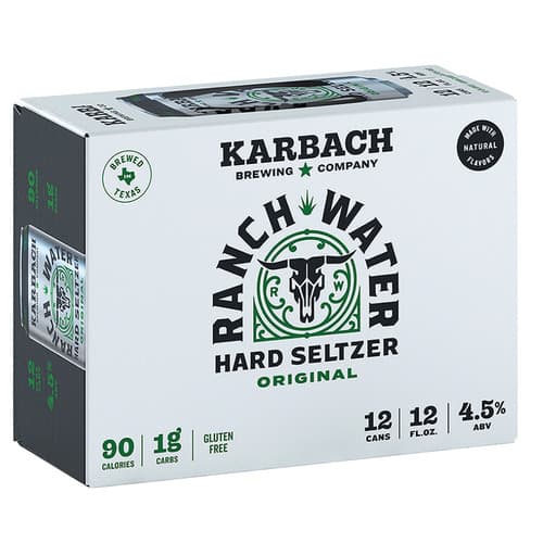 Karbach Ranch Water Hard Seltzer • 12pk Can