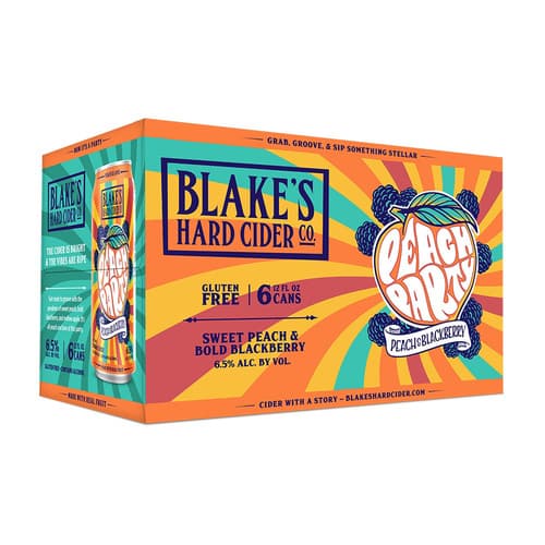 Blake's Peach Party Cider • 6pk Can