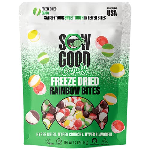 Sow Good Freeze Candy • Rainbow Bites (Skittles)