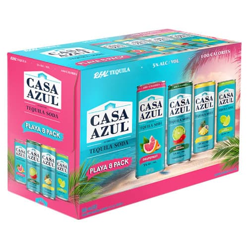 Casa Azul Cocktails Playa Variety Pack 8pk-12oz