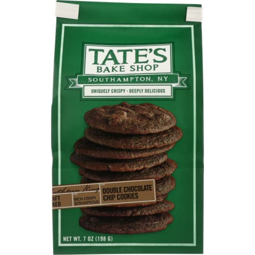 Tate's Cookies • Double Chocolate Chip