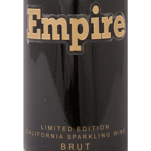 Empire Black Sparkling with Gold Medallion