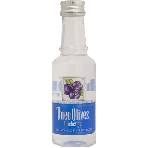 Three Olives Vodka • Blueberry 50ml (Each)