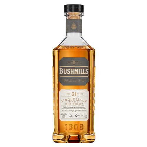 Bushmills Irish Single Malt 21yr 6 / Case