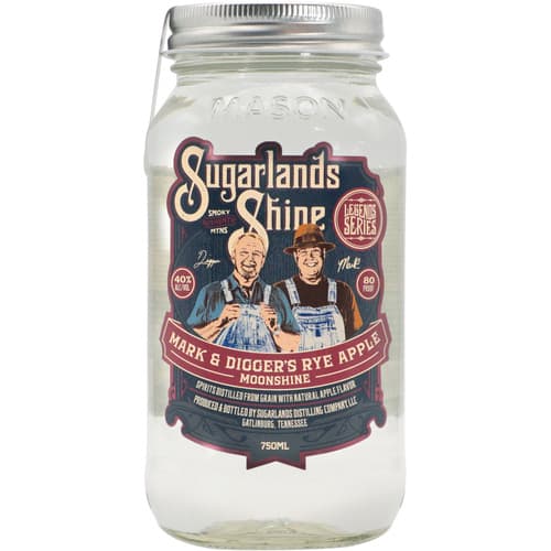Sugarlands Apple Rye Moonshine 6 / Case