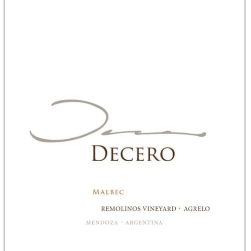 Finca Decero Remolinos Vineyard Malbec