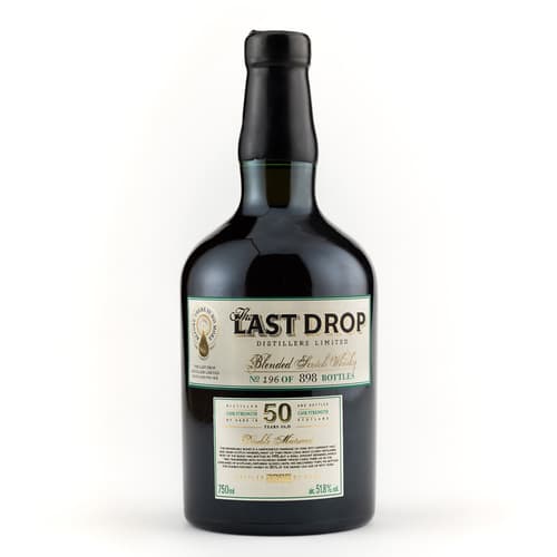 The Last Drop 50yr Blended Whiskey with 50ml