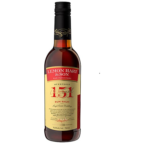 Lemon Hart Rum 151