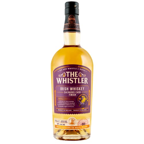 The Whistler Irish Whiskey • Calvados Cask Finish