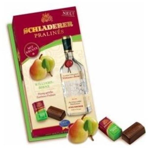 Schladerer Pralines • William Pear In Dark Choc