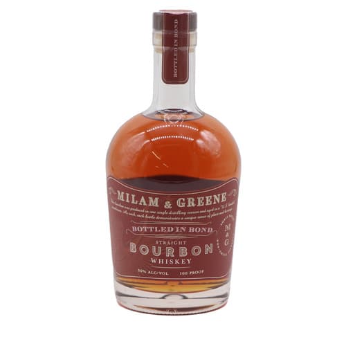 Milam & Greene Bourbon • Bottled In Bond