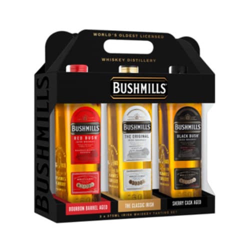 Bushmills Irish Whiskey Sampler Pack • 3pk-375ml