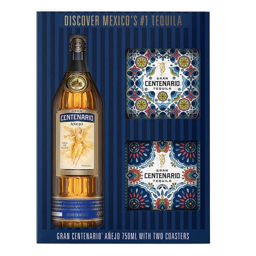 Gran Centenario Tequila • Anejo with Coaster