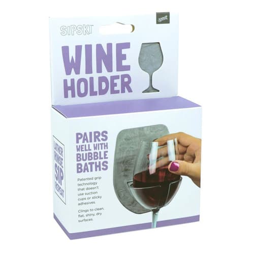 Sipski Shower Wine Glass Holder