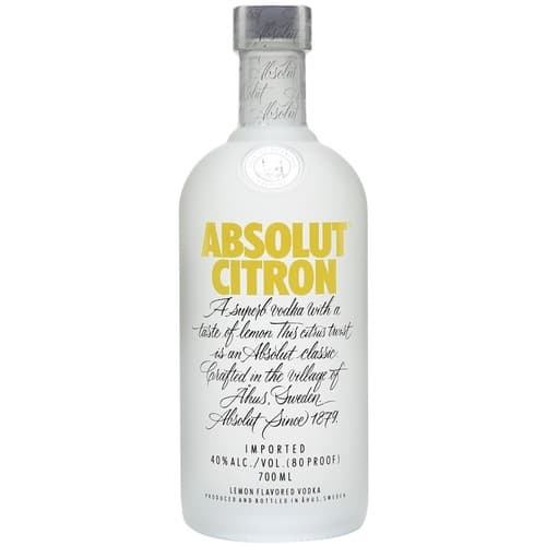 Absolut Vodka • Citron 50ml (Each)