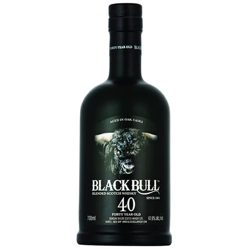 Black Bull 40 Year Old Scotch Whiskey