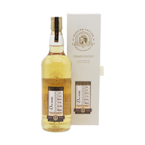 Dtay. Dimensions • Dalmore 2002 15yr