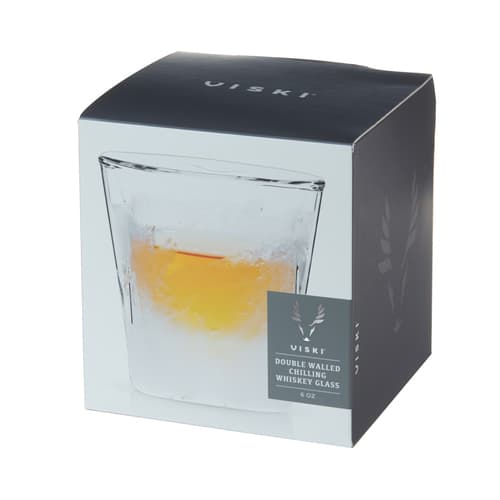 Viski Double Walled Whiskey Chilling Glass
