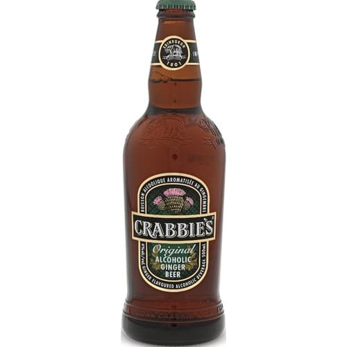 Crabbies Alcoholic Ginger Beer • 4pk Bottle