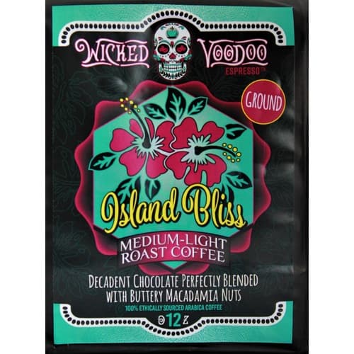 Wicked Voodoo Coffee • Island Bliss Ground Nut.choc