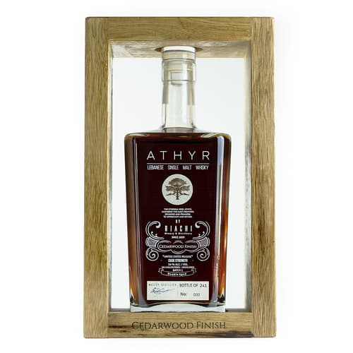 Athyr Lebanese Single Malt Whisky • Cedarwood Finish