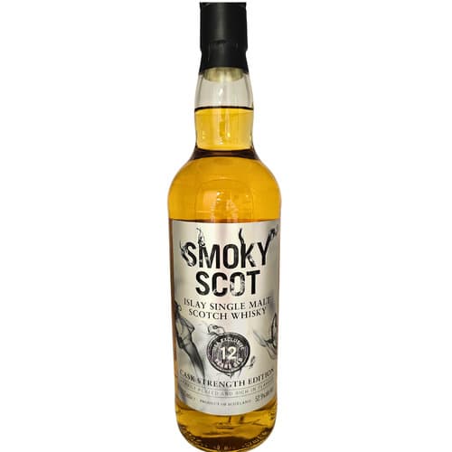 Smoky Scot • Islay Single Malt Scotch 12yr Cask Strength
