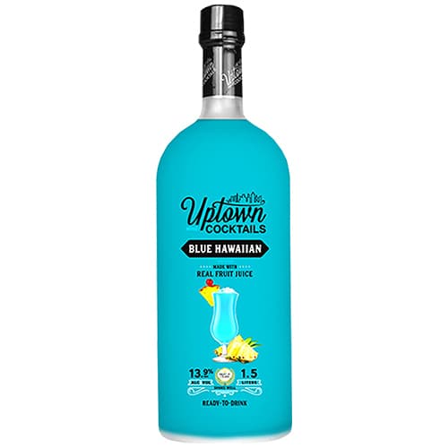 Uptown Cocktails Blue Hawaiian