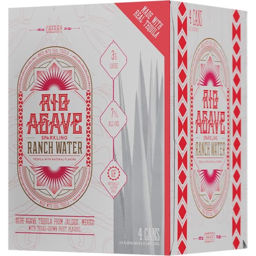 Rio Agave Texas Ranch Water • Panhandle Cherry 4pk
