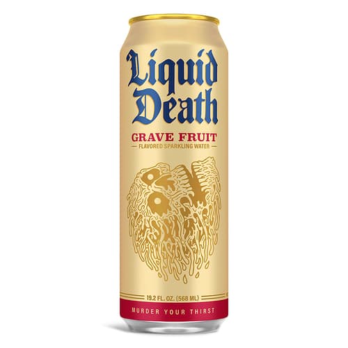 Liquid Death Water • Sparkling Grave Grpfrt / Lm / Org