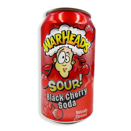 Warheads Black Cherry Sour In Can