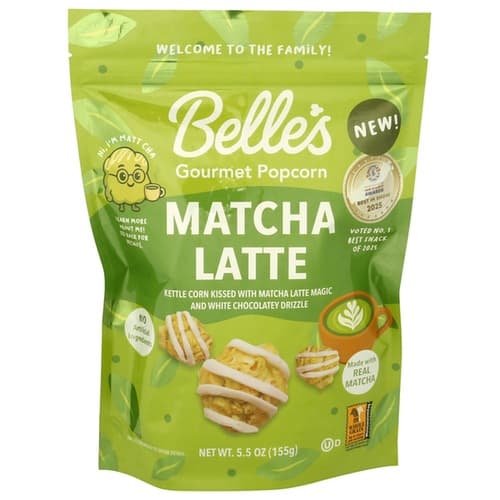 Belles Popcorn • Matcha Latte Gourmet